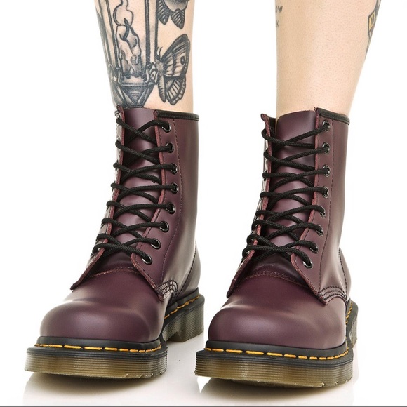 Dr. Martens Shoes - 1460 Doc Martens Cherry Red